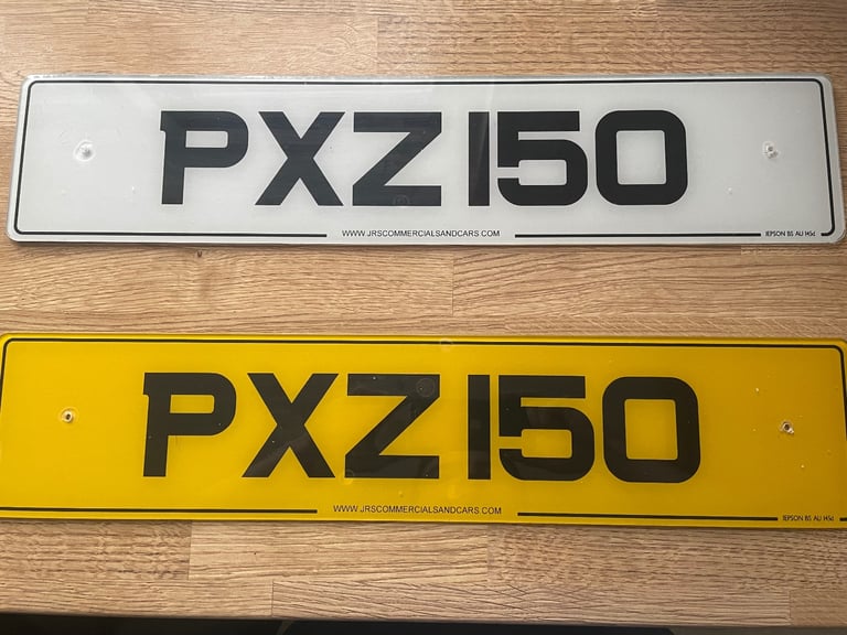 image for PXZ 150 cherished private registration 