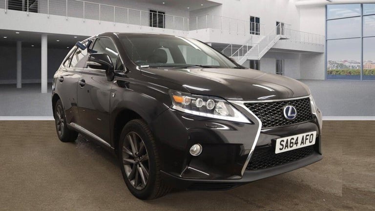 2014 Lexus RX 3.5 450h V6 F Sport CVT 4WD Euro 5 (s/s) 5dr ESTATE Petrol/Electric Hybrid Automatic
