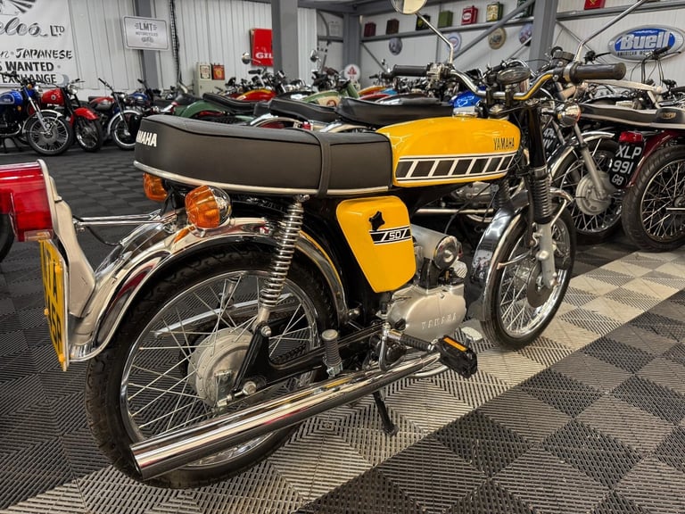 1976 Yamaha FS1E, **KENNY ROBERTS* 50cc, lovely useable classic two stroke, px 