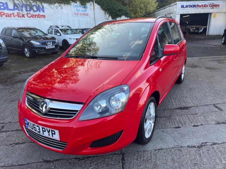 2013 Vauxhall Zafira 1.6i [115] Exclusiv 5dr MPV PETROL Manual