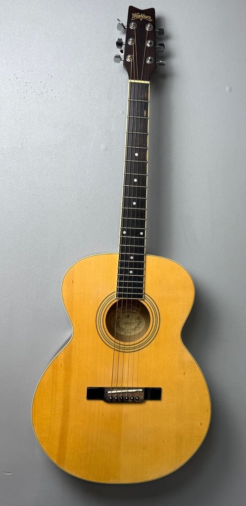 Washburn F8 6 String Acoustic Guitar Full Size - USED