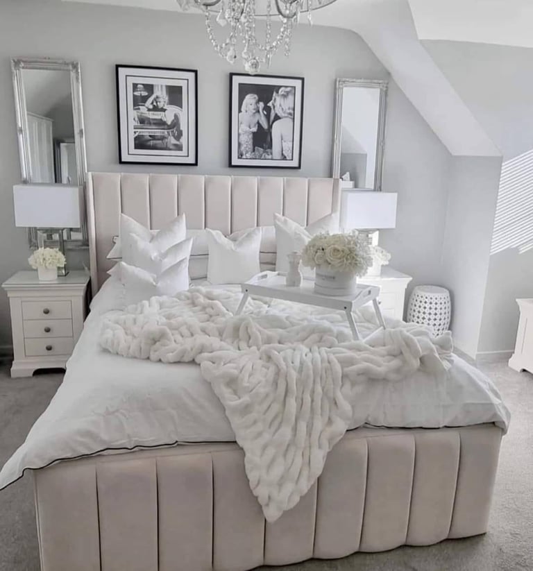 Stunning Double/King/Single Beds With mattress Different Colours Available 24 Hour Delivery