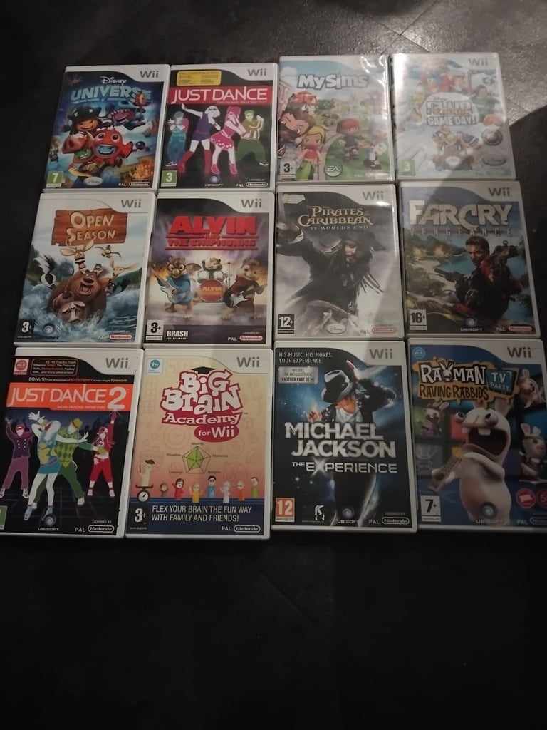 wii games bundle 