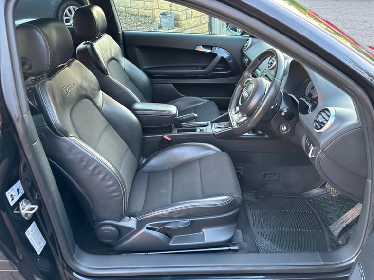  Audi A3 2.0 TFSI Black Edition S Tronic quattro Euro 5 3dr Petrol Automatic