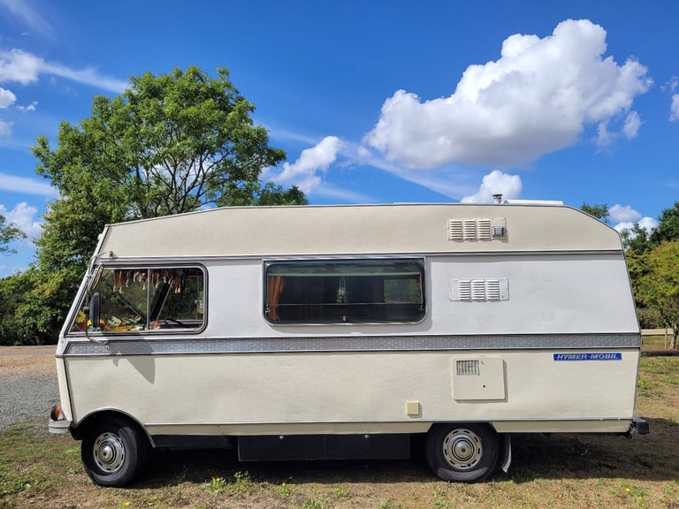 Classic Hymer Bedford blitz Motorhome