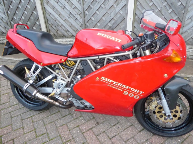 DUCATI 900 SS L REG FLAT SLIDE CARBS DYNA COILS CARBON CANS K-N PRO 100 LEADS