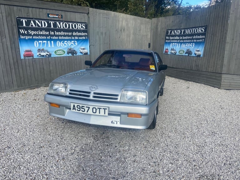 1984 Opel Manta 1.8 Berlinetta Coupe 2dr Petrol Manual (90 bhp) Petrol Manual