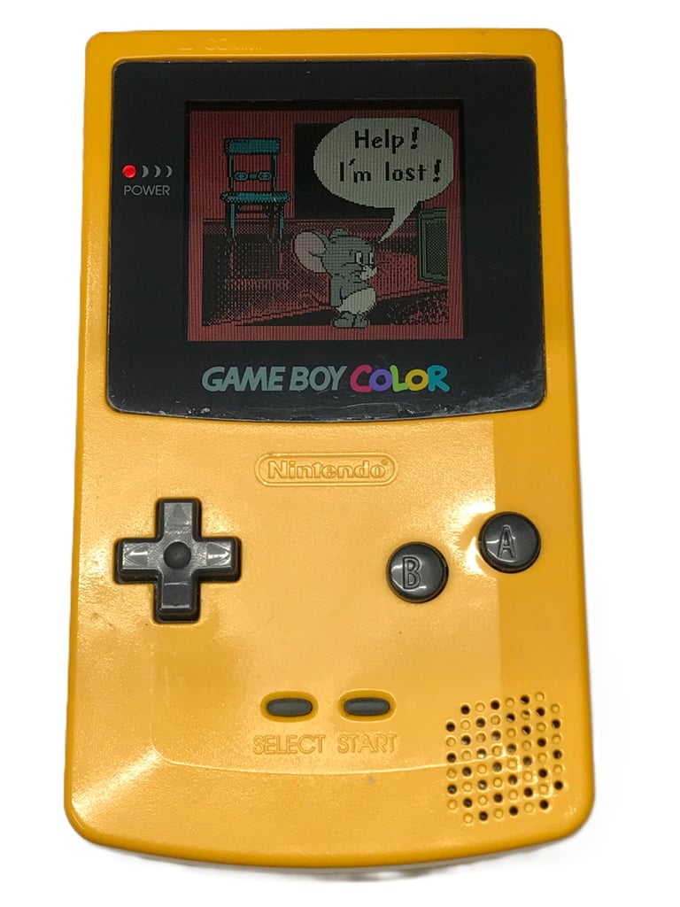 Nintendo Game Boy color Pocket Console yellow