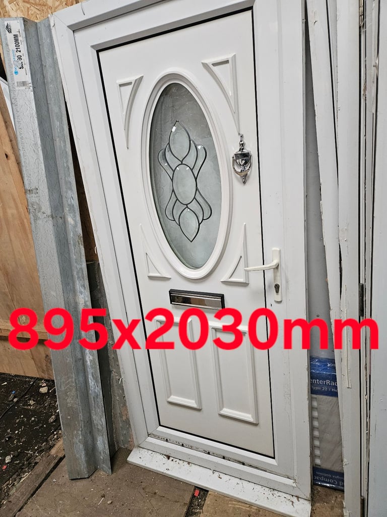image for Upvc front doors bargain £65 each 