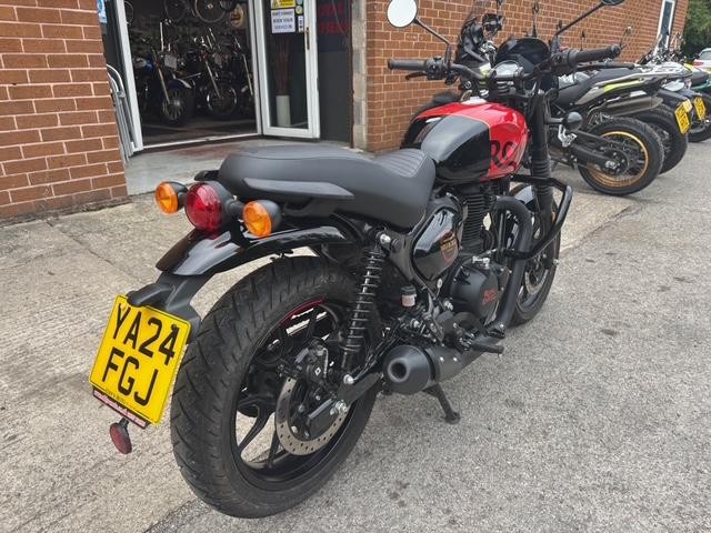2024 ROYAL ENFIELD HNTR 350CC HUNTER REBEL RED