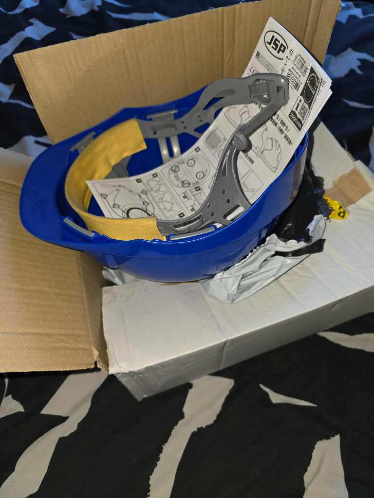 JSP safety - Evo 2 - Blue Helmet 
