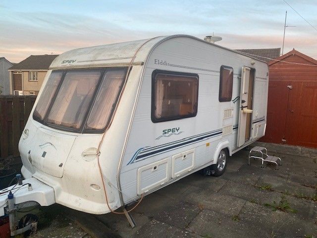 2002 Elddis Spey 4 berth caravan for sale £2400 ono.