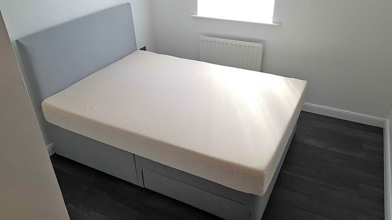 Comfort Double Size Bed With Headboard Small Double Bed Frame