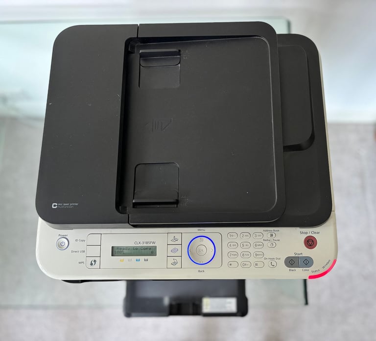 Samsung CLX - 3185FW laser multifunctional colour printer