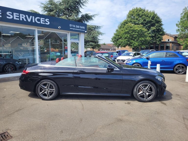 2019 Mercedes-Benz C Class 1.5 C200 MHEV AMG Line (Premium) Cabriolet G-Tronic+ Euro 6 (s/s) 2dr ...