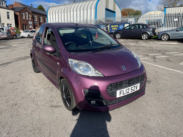 2012 Peugeot 107 1.0 Active 5dr HATCHBACK Petrol Manual