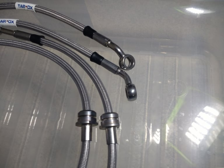 TAROX UPRATED BRAKE HOSES (FULL SET) AUDI SEAT VOLKSWAGEN TUNING PARTS SPARES