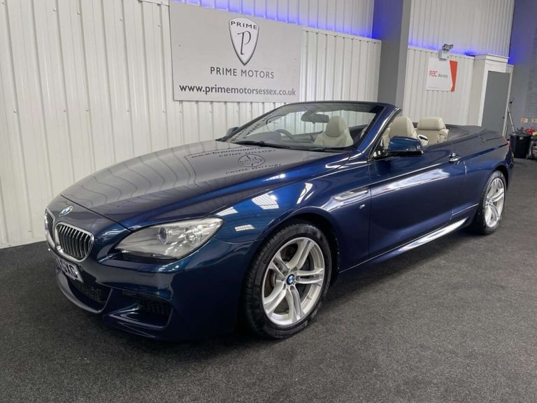 2013 BMW 6 Series 3.0 640d M Sport Convertible 2dr Diesel Auto Euro 5 (s/s) (313 ps) M SPORT  Con...