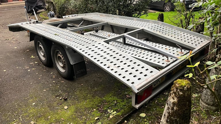 2014 2.7t car transporter trailer galvanised