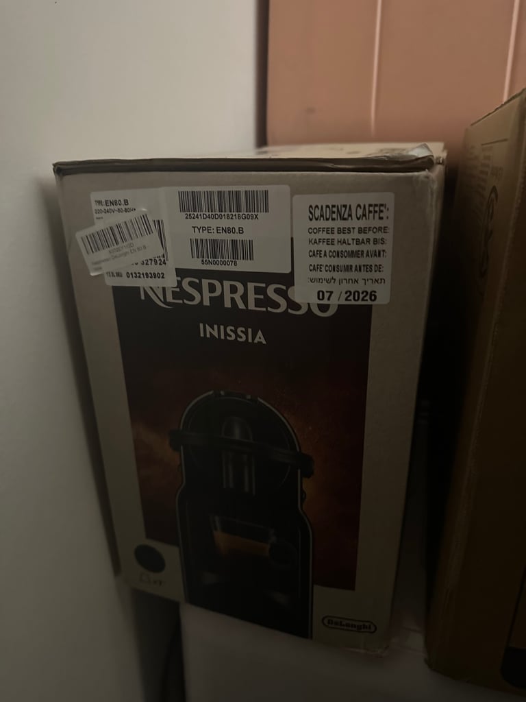 Brand New Nespresso Inissia Coffee Machine – Unboxed, Unused