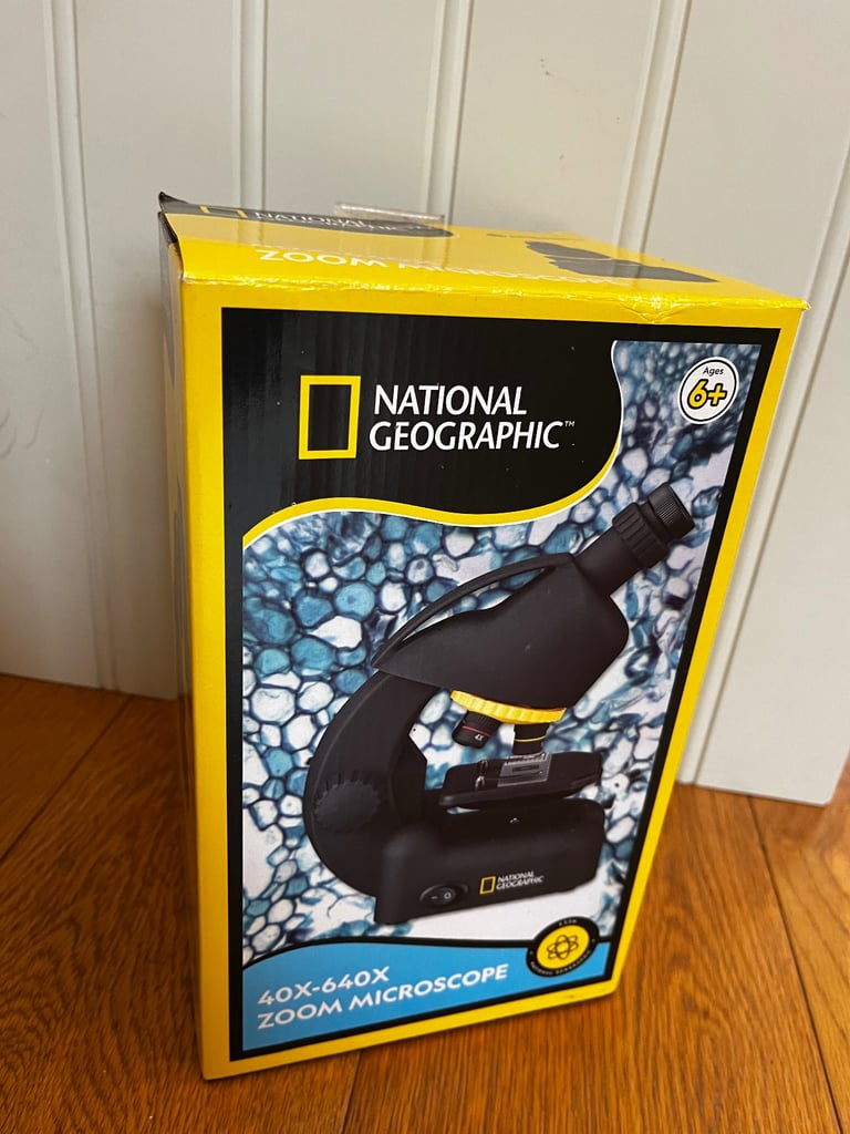 image for Beginners/Kids microscope by National Geographic - Brand new