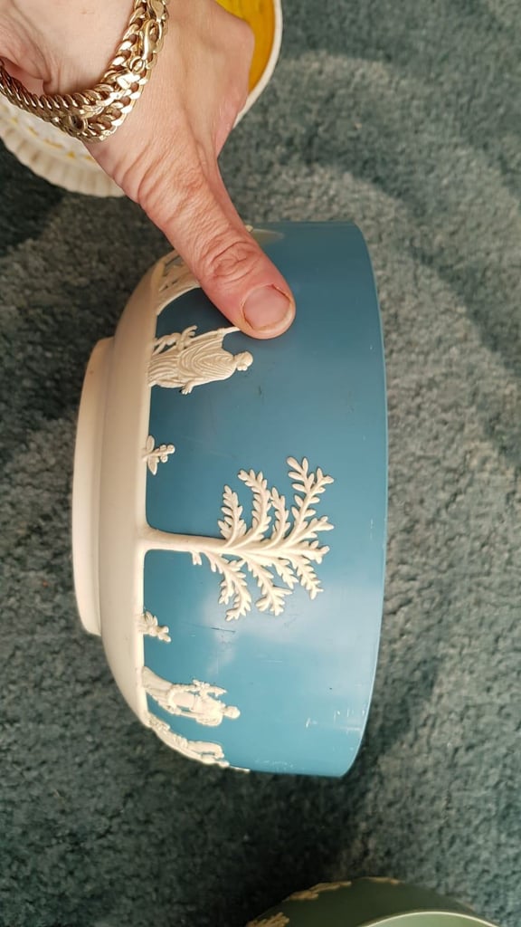 Vintage Dialene 1960s Better Maid Wedgewood Style Planters - Cash On Collection Only - Chatham