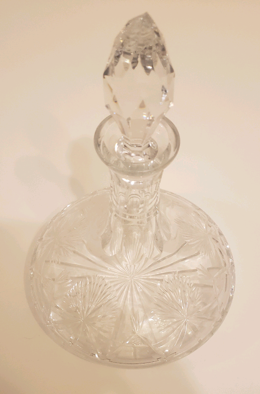 Rare Edinburgh Crystal 'Skye' Ships Decanter with chipped stopper in Perth, Perth and Kinross
