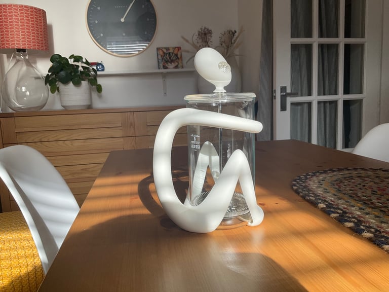 image for Alessi skeleton coffee pot