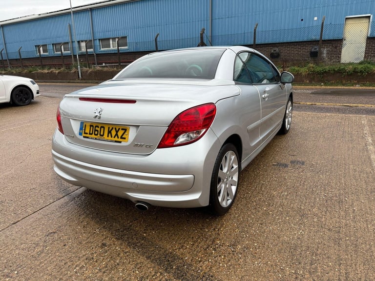  Peugeot 207 CC 1.6 VTi GT Tiptronic Euro 5 2dr Petrol Automatic