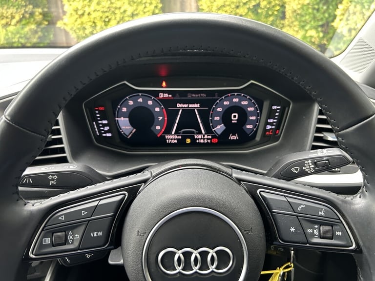 2019 Audi A1 1.0 SPORTBACK TFSI SPORT 5DR Manual Hatchback Petrol Manual