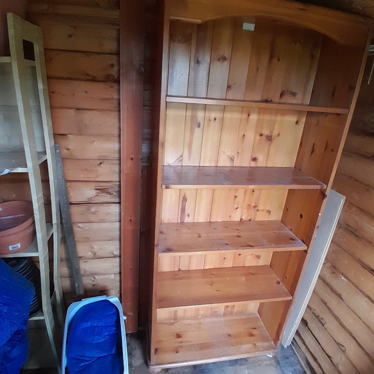 Solid Pine Bookcase