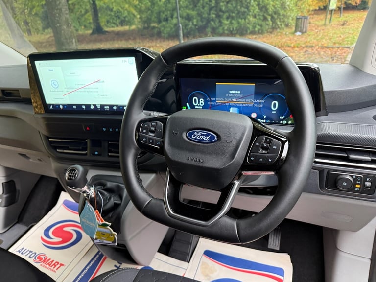 2025 Ford Transit Custom 2.0 EcoBlue 150ps H1 Double Cab Van Limited PANEL VAN Diesel Manual