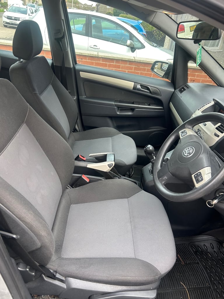 Vauxhall, ZAFIRA, MPV, 2008, Manual, 1598 (cc), 5 doors