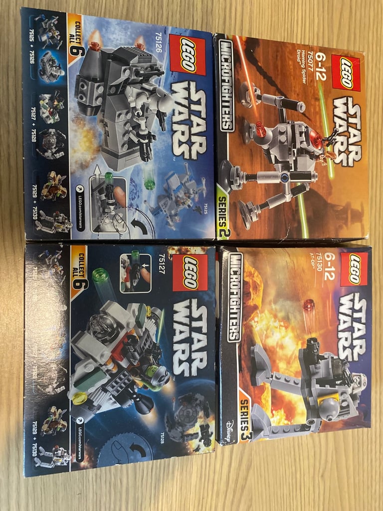 Lego Star Wars sets.