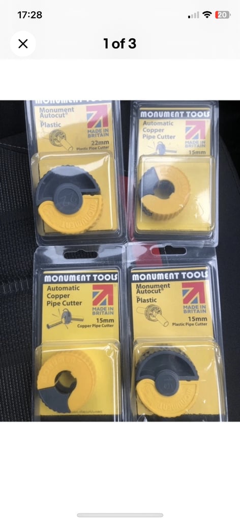 image for Monument pipe cutters