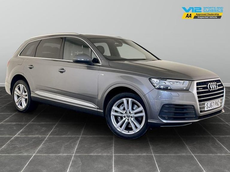 image for 2017 Audi Q7 3.0 TDI 218 Quattro S Line 5dr Tip Auto ESTATE DIESEL Automatic