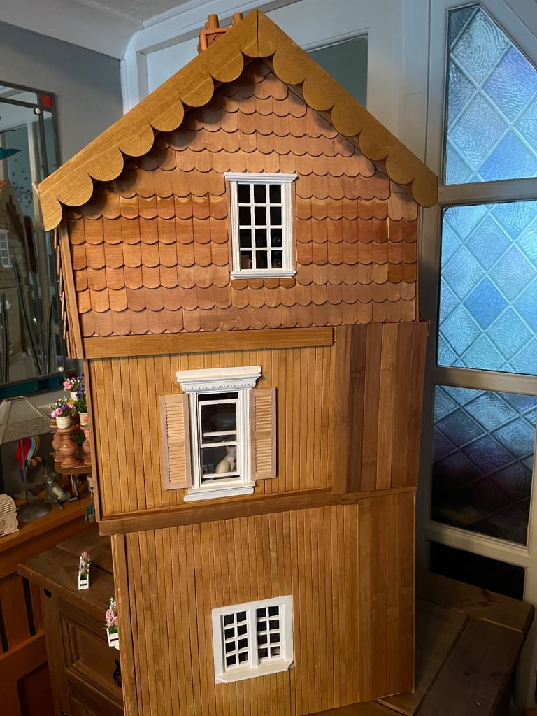 Home made dolls house