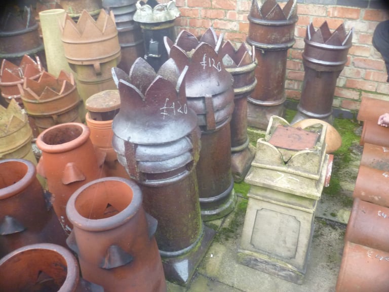 Roof finals Reclaimed finals Ridges Roof Ridge chimney pots etc 