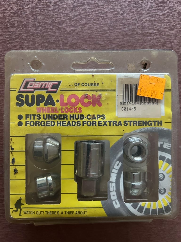 image for LOCKING WHEEL NUTS FOR MORRIS, LEYLAND, TRIUMPH, LOTUS, AND ROVER CARS