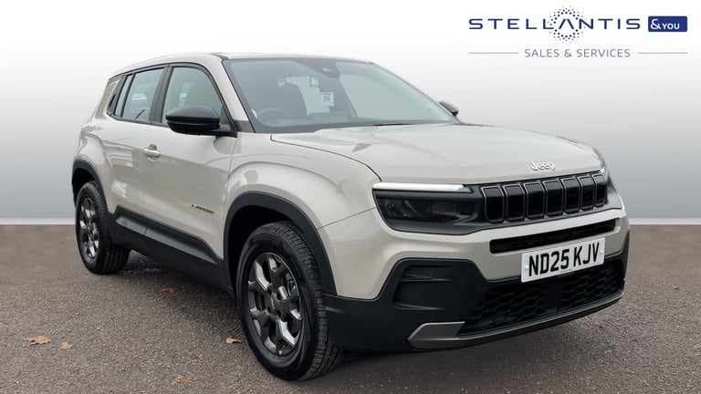 image for 2025 Jeep Avenger 1.2 Longitude SUV 5dr Petrol Manual Euro 6 (s/s) (100 ps) SUV Petrol Manual