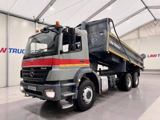 Mercedes  Axor 2633 6x4 Day Cab Steel Tipper Manual