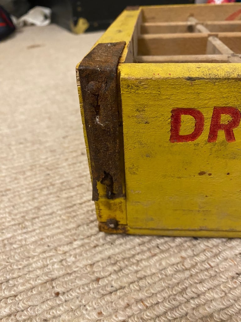 Vintage Coca Cola crate