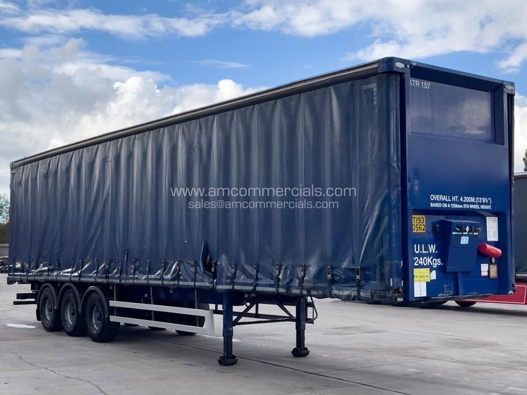 DON-BUR 4200MM PILLARLESS CURTAINSIDE TRAILER 