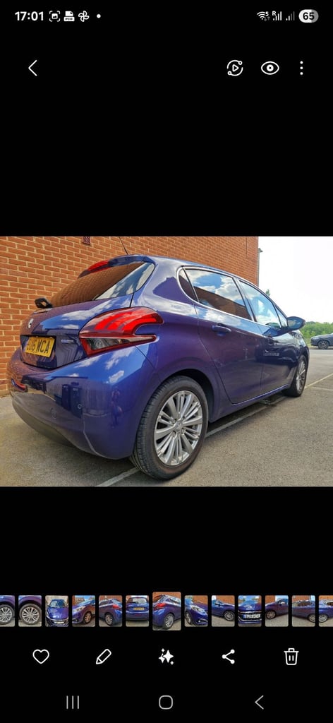 Peugeot, 208, Hatchback, 2016, Manual, 1199 (cc), 5 doors