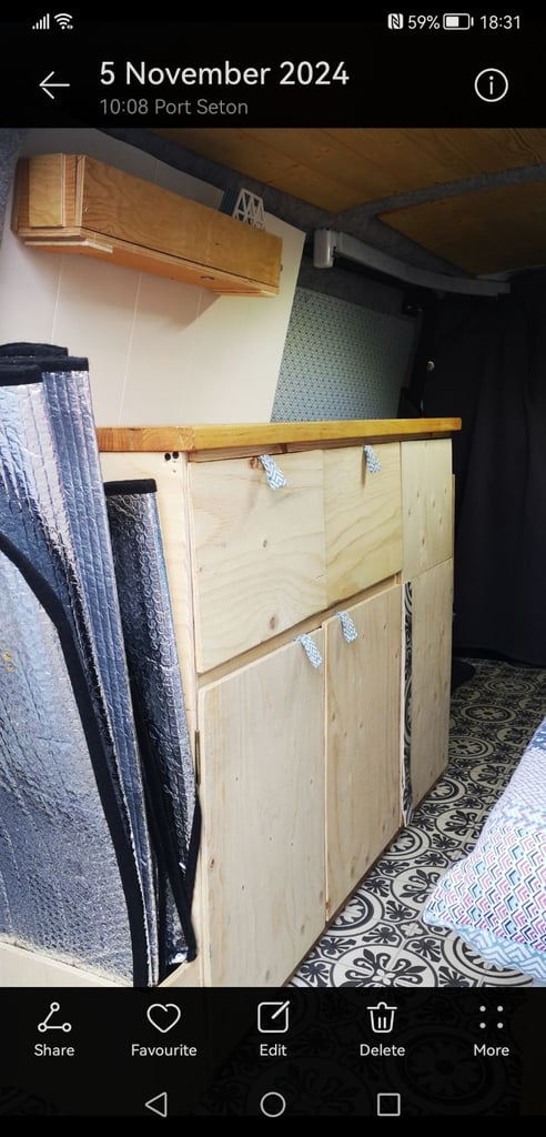 Ford, TRANSIT CONNECT, mini camper. 