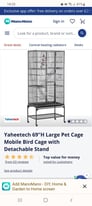 Bird / Rodent cage