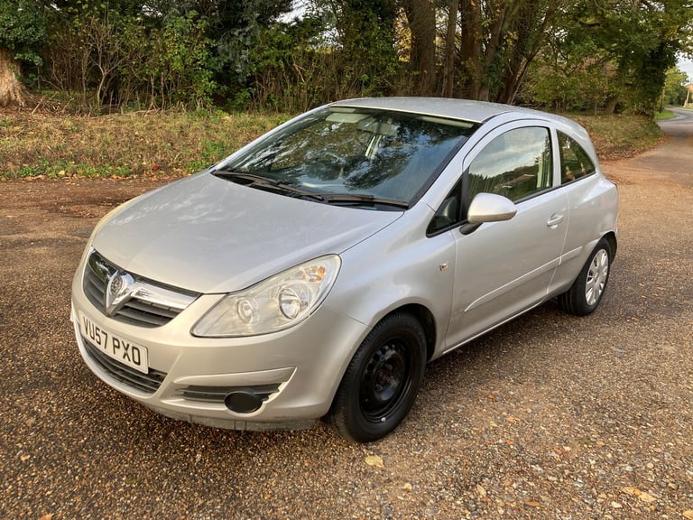 2007 VAUXHALL CORSA SXI 3 DOOR HATCHBACK,ULEZ. IDEAL 1ST CAR, YEARS MOT.