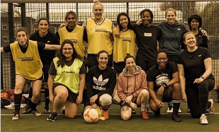 WOMEN ONLY play friendly football games, players and teams wanted