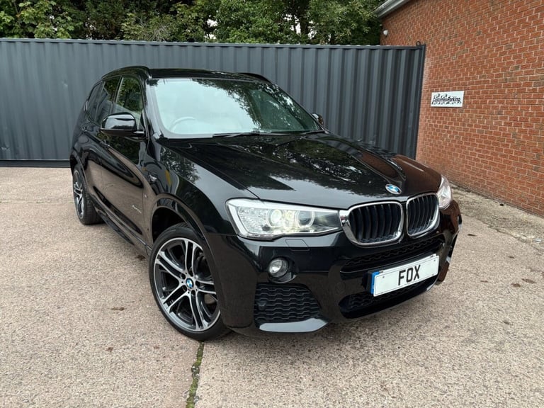 2017 17 BMW X3 2.0 20D M SPORT SUV 5DR DIESEL AUTO XDRIVE EURO 6 (S/S) (190 PS) 