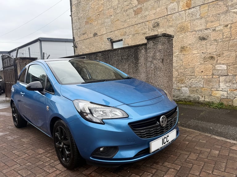 2019 VAUXHALL CORSA GRIFFIN 1.4 16V LTD EDN 3DR BLUE MET 1 OWNER SATNAV FSH  